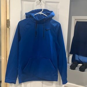 Nike Dri-Fit blue hoodie